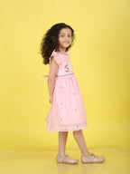 Girls Embroidered Cotton Ethnic Dress