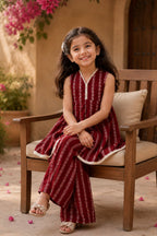 Cotton Printed Tunic with Palazzos