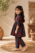 Cotton Printed Tunic with Trousers