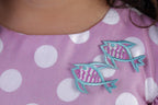 Purple Polka Dress