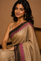 Bandhani Printed Zari Georgette Bandhani Saree