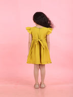 Girls Embroidered Cotton Ethnic Dress